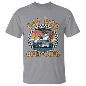 Cat Dad Golf Club T Shirt Funny Sports Lover Gift TS12 Sport Gray Print Your Wear