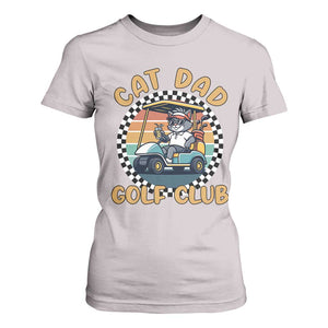 Cat Dad Golf Club T Shirt For Women Funny Sports Lover Gift TS12 Ice Gray Print Your Wear