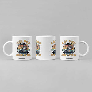 Cat Dad Golf Club Coffee Mug Funny Sports Lover Gift TS12 Print Your Wear