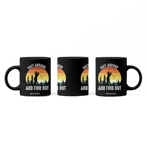 Funny Golf Quote Coffee Mug Putt Around And Find Out TS12 Print Your Wear