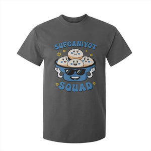 Hanukkah Sufganiyot Squad T Shirt For Kid Funny Jelly Donut Jewish Gift TS12 Dark Heather Print Your Wear