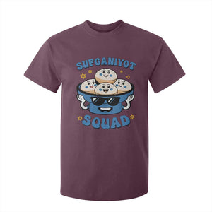 Hanukkah Sufganiyot Squad T Shirt For Kid Funny Jelly Donut Jewish Gift TS12 Maroon Print Your Wear