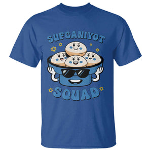 Hanukkah Sufganiyot Squad T Shirt Funny Jelly Donut Jewish Gift TS12 Royal Blue Print Your Wear