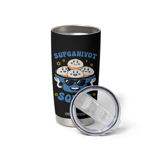 Hanukkah Sufganiyot Squad Tumbler Cup Funny Jelly Donut Jewish Gift TS12 Print Your Wear