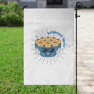 Funny Hanukkah Sufganiyah Jelly Donut Squad Gift Garden Flag TS12 Print Your Wear