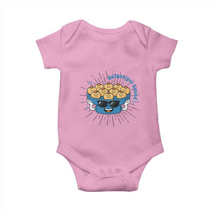 Funny Hanukkah Sufganiyah Jelly Donut Squad Gift Baby Onesie TS12 Light Pink Print Your Wear