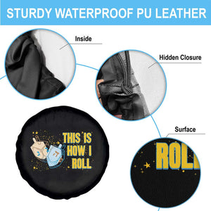 This Is How I Roll Spare Tire Cover Jewish Holiday Dreidel Gift TS12 Print Your Wear
