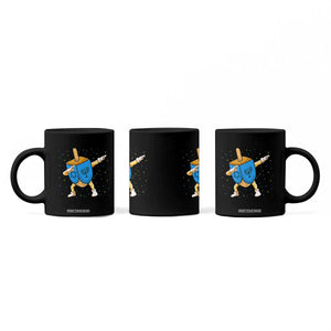 Funny Hanukkah Dreidel Dabbing Holiday Gift Coffee Mug TS12 Print Your Wear
