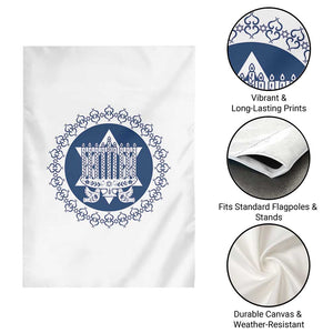 Hanukkah Vintage Menorah Peace Doves Garden Flag Festival Of Lights Gift TS12 Print Your Wear