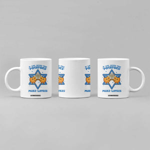 Funny Hanukkah Gift Coffee Mug If Life Gives You Potatoes Make Latkes TS12 Print Your Wear