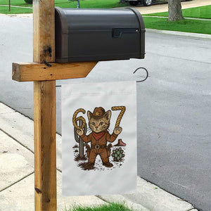 Funny Cowcat Six Seven Meme Garden Flag Gen Alpha 67 Trend Gift TS12 Print Your Wear