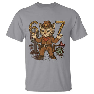 Funny Cowcat Six Seven Meme T Shirt Gen Alpha 67 Trend Gift TS12 Sport Gray Print Your Wear