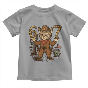 Funny Cowcat Six Seven Meme Toddler T Shirt Gen Alpha 67 Trend Gift TS12 Sport Gray Print Your Wear