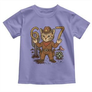 Funny Cowcat Six Seven Meme Toddler T Shirt Gen Alpha 67 Trend Gift TS12 Violet Print Your Wear