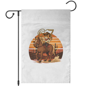 Funny Cowcat Six Seven Meme Garden Flag Western 67 Trend Gift TS12 White Print Your Wear