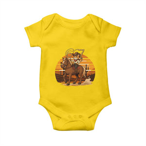 Funny Cowcat Six Seven Meme Baby Onesie Western 67 Trend Gift TS12 Daisy Print Your Wear