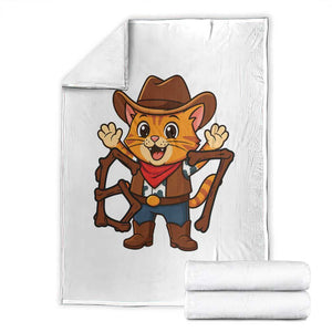 Funny Six Seven Meme Cowcat Throw Blanket Gen Alpha Slang Gift TS12 White Print Your Wear