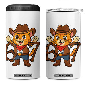 Funny Six Seven Meme Cowcat 4 in 1 Can Cooler Tumbler Gen Alpha Slang Gift TS12 One Size: 16 oz White Print Your Wear