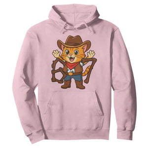 Funny Six Seven Meme Cowcat Hoodie Gen Alpha Slang Gift TS12 Light Pink Print Your Wear