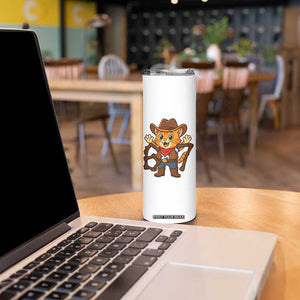 Funny Six Seven Meme Cowcat Skinny Tumbler Gen Alpha Slang Gift TS12 Print Your Wear