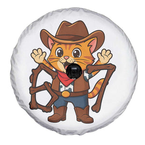 Funny Six Seven Meme Cowcat Spare Tire Cover Gen Alpha Slang Gift TS12 Print Your Wear