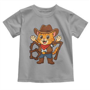 Funny Six Seven Meme Cowcat Toddler T Shirt Gen Alpha Slang Gift TS12 Sport Gray Print Your Wear