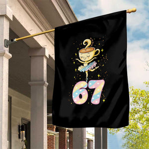 Funny Ballerina Cappuccina Ballet Six Seven Garden Flag Brainrot Meme Pastel Gift TS12 Print Your Wear