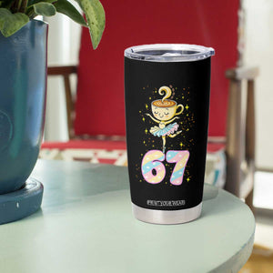 Funny Ballerina Cappuccina Ballet Six Seven Tumbler Cup Brainrot Meme Pastel Gift TS12 Print Your Wear