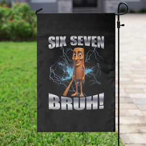 Tung Tung Sahur Six Seven Meme Garden Flag Funny 67 Gen Alpha Gift TS12 Print Your Wear