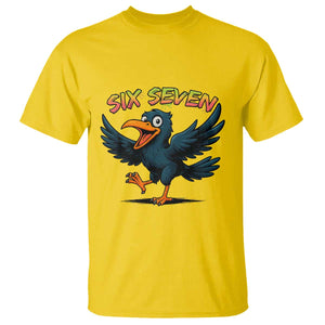 Funny Raven Six Seven Meme Trending Gift T Shirt TS12 Daisy Print Your Wear