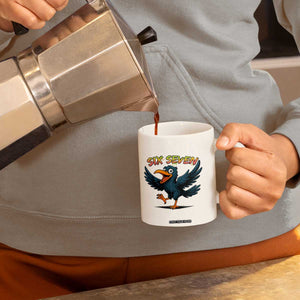 Funny Raven Six Seven Meme Trending Gift Coffee Mug TS12 Print Your Wear