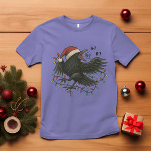 Funny Raven Six Seven Meme T Shirt Christmas Gift For Gen Z TS12 Violet Print Your Wear