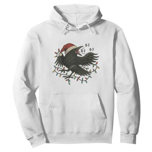 Funny Raven Six Seven Meme Hoodie Christmas Gift For Gen Z TS12 White Print Your Wear