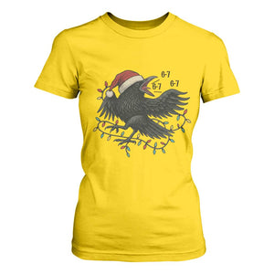Funny Raven Six Seven Meme T Shirt For Women Christmas Gift For Gen Z TS12 Daisy Print Your Wear