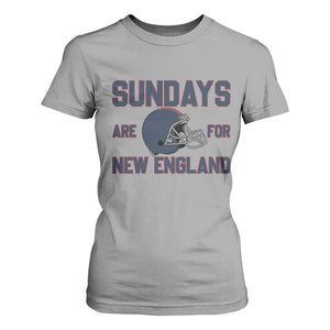 Sundays Are For NE T Shirt For Women Game Day Lover Gift TS12 Sport Gray Print Your Wear