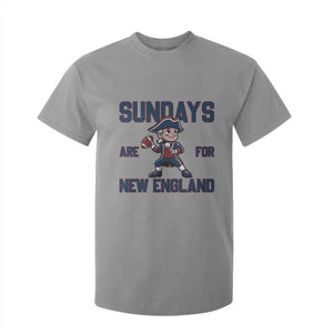 Sundays Are For NE T Shirt For Kid Game Day Sports Fan Gift TS12 Sport Gray Print Your Wear
