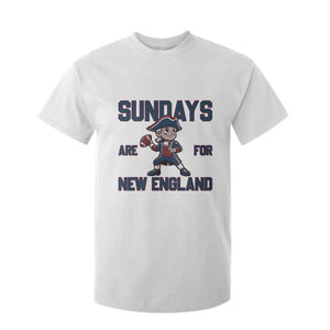 Sundays Are For NE T Shirt For Kid Game Day Sports Fan Gift TS12 White Print Your Wear