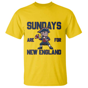 Sundays Are For NE T Shirt Game Day Sports Fan Gift TS12 Daisy Print Your Wear
