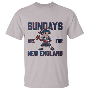 Sundays Are For NE T Shirt Game Day Sports Fan Gift TS12 Ice Gray Print Your Wear