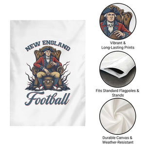 Funny George Washington NE Football Lover Gift Garden Flag TS12 Print Your Wear