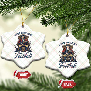 Funny George Washington NE Football Lover Gift Ceramic Ornament TS12 Print Your Wear