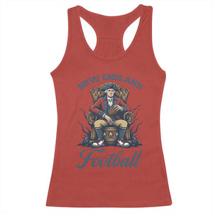 Funny George Washington NE Football Lover Gift Racerback Tank Top TS12 Red Print Your Wear