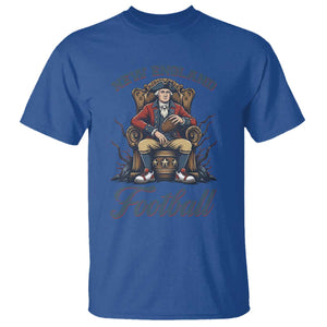 Funny George Washington NE Football Lover Gift T Shirt TS12 Royal Blue Print Your Wear