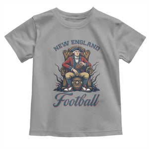 Funny George Washington NE Football Lover Gift Toddler T Shirt TS12 Sport Gray Print Your Wear