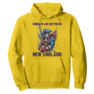 Funny George Washington Football Lover Gift Hoodie Sundays Are Better In New England TS12 Daisy Print Your Wear