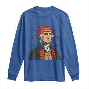 George Washington NE Football Fan Long Sleeve Shirt Vintage Colonial Gift TS12 Royal Blue Print Your Wear
