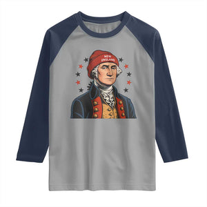 George Washington NE Football Fan Raglan Shirt Vintage Colonial Gift TS12 Sport Gray Navy Print Your Wear