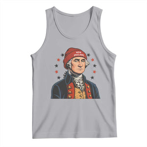 George Washington NE Football Fan Tank Top Vintage Colonial Gift TS12 Athletic Heather Print Your Wear