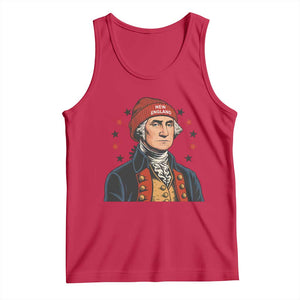 George Washington NE Football Fan Tank Top Vintage Colonial Gift TS12 Red Print Your Wear