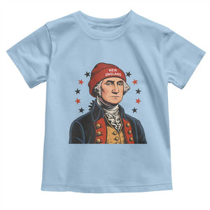 George Washington NE Football Fan Toddler T Shirt Vintage Colonial Gift TS12 Light Blue Print Your Wear